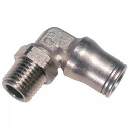 Legris LF3600 Series Elbow Threaded Adaptor R 1/8 Male to Push In 8 mm Threaded-to-Tube Connection Style, 3609 08 10 (Pack of 5 Pcs)-picture-4