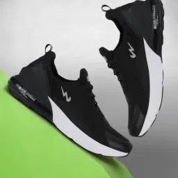 Campus Men's Dragon Black Running Shoes-image-44