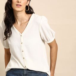 all about you Puff Sleeves Top-48