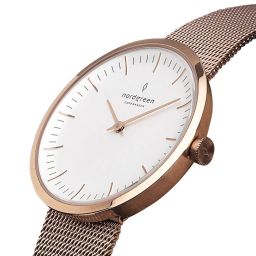 Nordgreen IN32RGXXMEROLEBR Infinity-Bundle Unisex Analog Watch with Strap Set Combo image 2