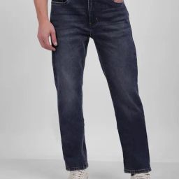Numero Uno Blue Slim Fit Faded Jeans-image-85