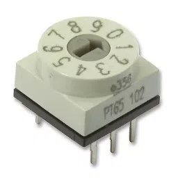 APEM SWITCH, BCD COMPLEMENT, PT65102-18