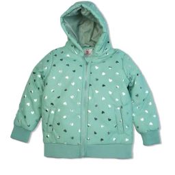 Bodycare Girls Green Cotton Printed Jacket-image-67