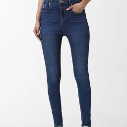 Only Blue Blended Skinny Fit High Rise Jeans-image-93