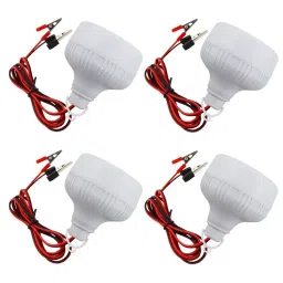 TECHDELIVERS Solar SMD LED Lamp Crystal White 20 W DC 12 V (Pack of 4)-image-64