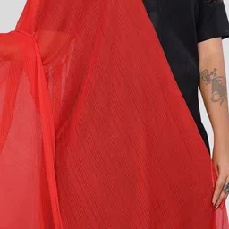 Moda Rapido Selection of 4 Striped Dupatta image 3