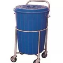 BK Solid Linen Trolley With Plastic Bucket BK057-13