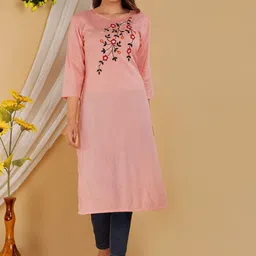 Mehsoos Women Embroidered Thread Work Kurta-image-70