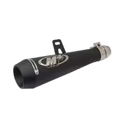RA Accessories BIGM4 Mild Steel Bike Exhaust for Honda Dream Yuga-picture-5