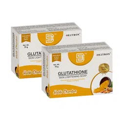 Dextron Set Of 2 Glutathione Skin Lightening Soap With Haldi Chandan - 75 g Each-6