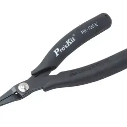 Pro'sKit 1PK-105-E 140 mm Bent Nose Plier with Conductive Handle-4