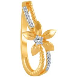 P.C. Chandra Jewellers 14 kt Gold & Diamond Ring-image-46