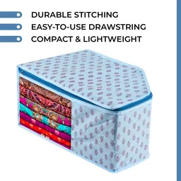 Kuber Industries Blue Set of 4 Regular Multi-Utility Organisers image 2