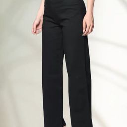 LINARIA Women Classic Mom Fit Mid-Rise Dark shade Jeans-image-39