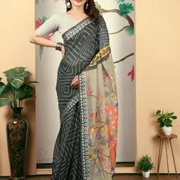 Mitera Bandhani Pure Cotton Bandhani Saree-30