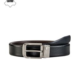 Teakwood Leathers Men Black & Brown Reversible Genuine Leather Belt-image-26