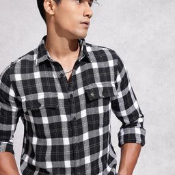 WROGN Checked Casual Shirt-image-11