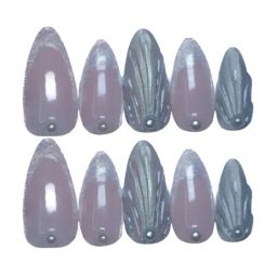 SOEZI Reusable Press On Nails Ready To Wear Kit - The Little Mermaid-image-95