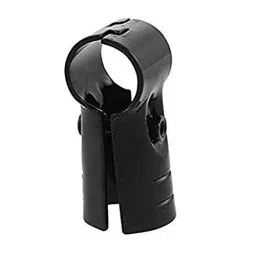 BIS Metal Black T-Shape Lean Tube for 28 mm Hole Dia, TS-1-4