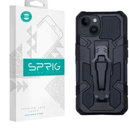 Sprig Kick-stand Back Cover for APPLE iPhone 14 Plus (Grey)-image-1