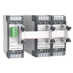 Multispan UTC-2X Slave Module 24 V DC Blind Din Rail Pid Controller image 3