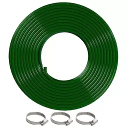 ORILEY 25.4 mm (1 Inch) Non-Braided Water Pipe with Hose Connector Dark Green, OR-WPG-120 (Roll of 50 m)-picture-40