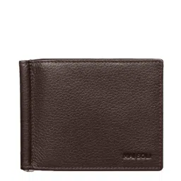 Mai Soli Dollaro Brown Casual Leather Money Clip Wallet for Men-image-85