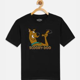 kidsville Scooby Doo Printed Tshirt For Kids Boys-picture-4
