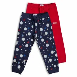 Beverly Hills Polo Club Kids Multicolor Printed Joggers (Pack Of 2)-picture-32