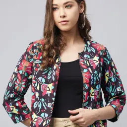 StyleStone Multicolor Printed Shrug-24