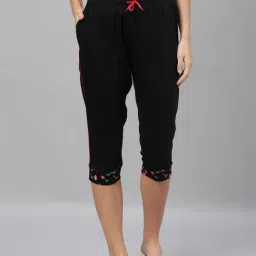 Kryptic Black Capris-picture-24