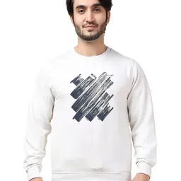 Turtle Light Grey Regular Fit Printed Sweatshirt-image-67
