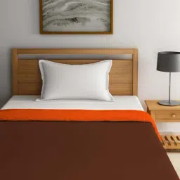 Romee Brown & Orange 300 TC Comforter - Set of 1 image 2