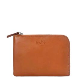 Eske Tan Solid Free Size Pouch-31
