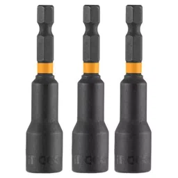 Ingco Impact Magnetic Nut 1/4 inch Hex Shank Size and 65 mm Overall Length, AMN0831 (Set of 3)-image-7