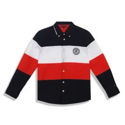 Tommy Hilfiger Multicolor Color Block Regular Fit Shirt-1