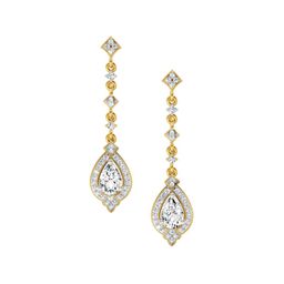 Sparkles 14KT Gold Earrings With 1.39 Carat Lab Grown Diamonds- 2.91 g-image-62