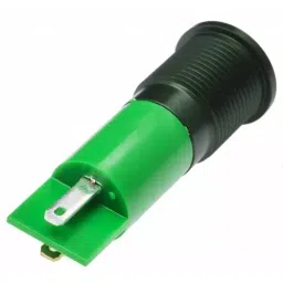 RS PRO Green Panel Mount Indicator 220V AC, Mounting Hole Size 14 mm, Termination Type Faston, Solder Lug, IP Rating IP67, Model No 1116564 image 3