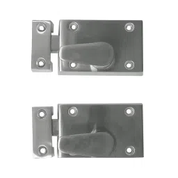Nishan Door Bolt Lock with Rotating knob for Home, Office, Kitchen, Bathroom (Pack of 2)-image-9