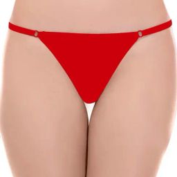 AROUSY Red Plain Thong-picture-18