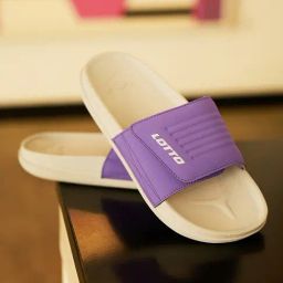Lotto Women's Enduro X Grey & Purple Slides-image-73
