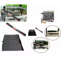 Autofurnish Sun Shades For Maruti Suzuki Dzire New Set of 4 Pcs Black-image-28