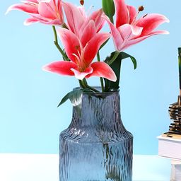 Myntra Elegant Homes Red 2 Pieces Lily Artificial Flower-picture-10