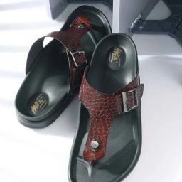 Hitz Men's Brown T-Strap Sandals-image-29