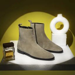 Griffin Men's Beige Boots-image-81