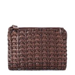 KOMPANERO Levi Dark Brown Leather Textured Bi-Fold Wallet-41