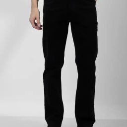 Numero Uno Black Regular Fit Solid Jeans-image-28