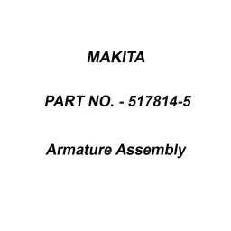 Makita Armature Assembly Suitable For RP2301FC, Part No 517814-5-image-43