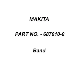 Makita Band Suitable For JN3200, Part No 687010-0-picture-41