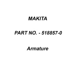 Makita 115 V Armature for DP4010/B, Part No 518857-0-image-76